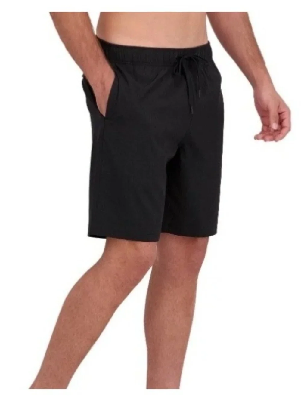 NWOT Nautica Men's XXL Black Swim Shorts Classic Fit Moisture Wicking